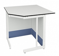 Стол угловой к пристенному столу ЛАБ-PRO СУ 110/80.110/80.90 TR